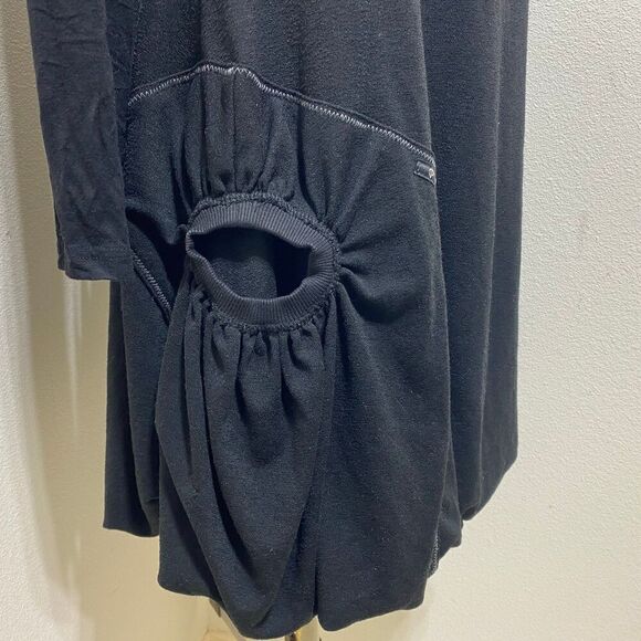 P P&M Exterior Black Dress EU Size 46 US 8 - Picture 3 of 11